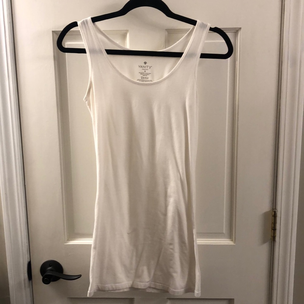Vanity White Cami Size S